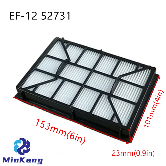 52731 EF-12 HEPA Media Exhaust Air Filter for Kenmore 81615,BC4026 Canister Vacuum #591021101