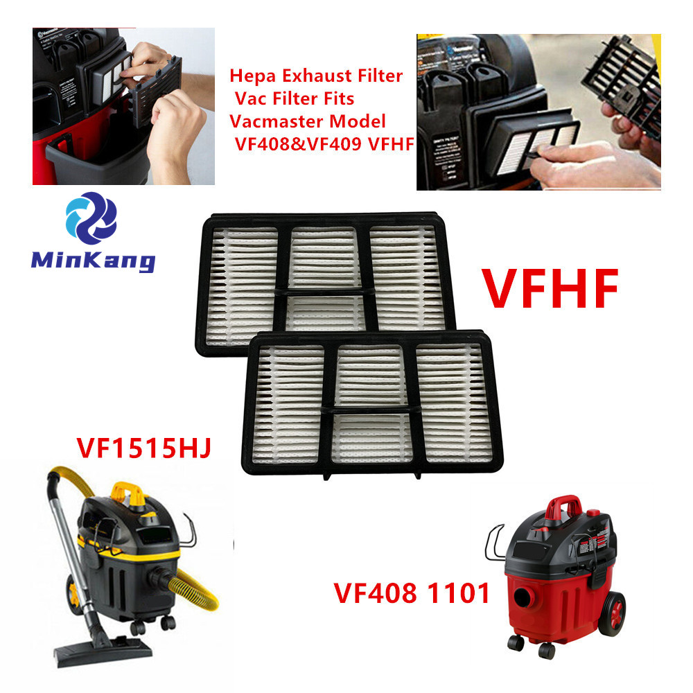 VFHF HEPA MATERIAL EXHAUST FILTER FOR Vacmaster MODEL VF408