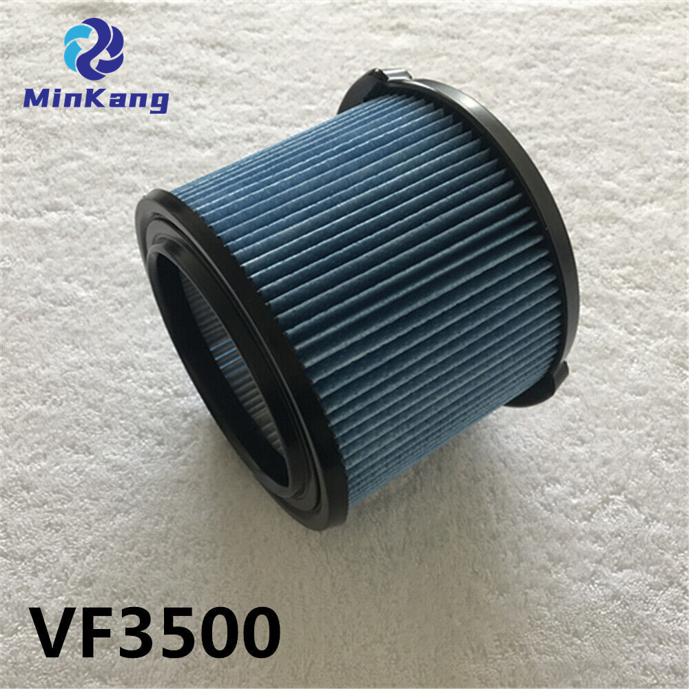 F3500 3-Layer Pleated Paper Fine Dust Cartridge Vacuum Filter for Ridgid 3-4.5gal 11-17 L RIDGID Wet Dry vacuums (Blue)