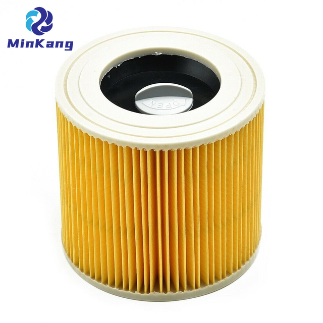 Yellow DXC01 Cartridge vacuum HEPA filter for Original KARCHER Wet/Dry Vacuum Cleaner WD