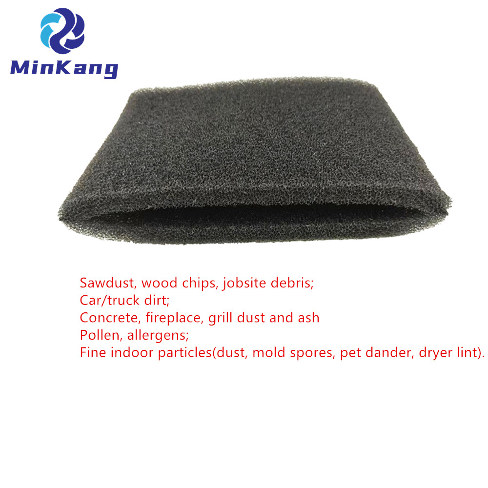 #4906667 Black Foam Filter For wet dry pick-up vacuum cleaner Accessories