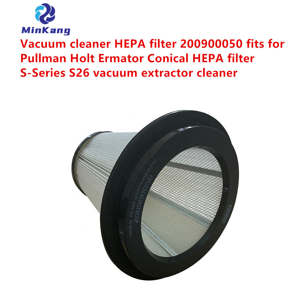 200900050 Industrial Conical HEPA Filter fits for Pullman Holt Ermator filter S-Series S26 vacuum extractor cleaner