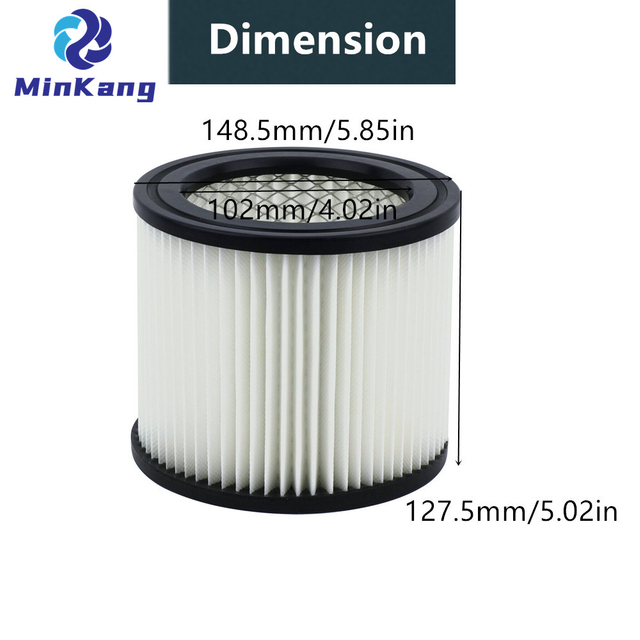 90398 Type AA Cartridge HEPA filter for Wet/Dry Shop Vac H87S550A VACUUM CLEANER 