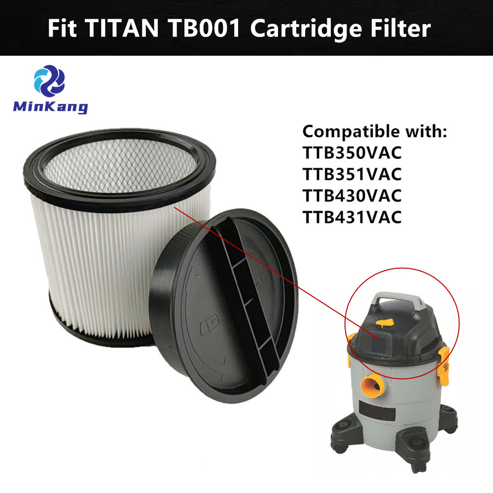 TB001 Cartridge vacuum cleaner HEPA Filter for TITAN TB001 vacuum cleaner parts（white)