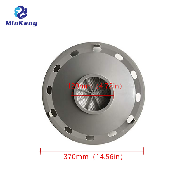 Round Vacuum HEPA filter for Pullman Holt PV930/Euroclean GD930/Nilfisk GD930（Grey）6337010