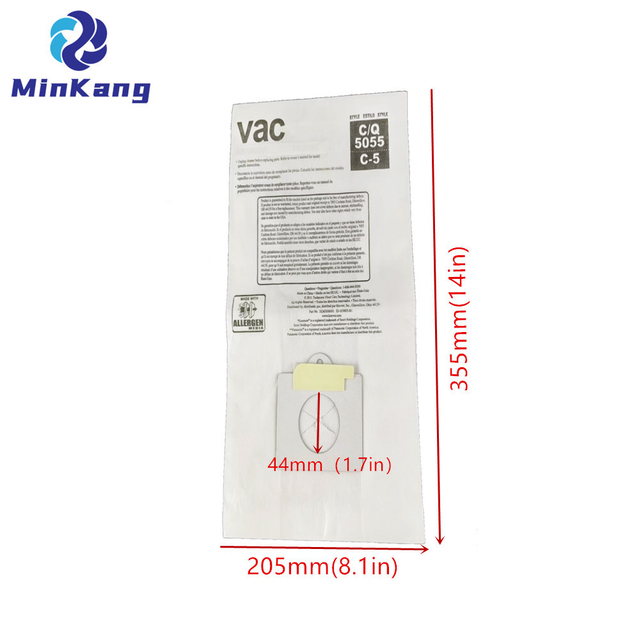 Filter Dust paper bag C/Q 5055 C-5 for Kenmore / Panasonic 609307/609439 Series Canisters vacuum cleaner 