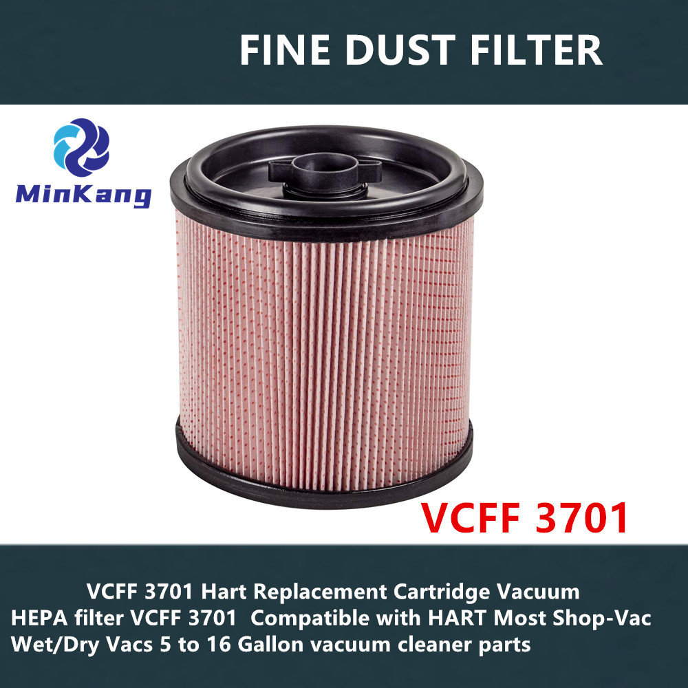 VCFF 3701 HIGH-EFFICIENCY CARTRIDGE FILTER RETAINER FOR Hart Vacmaster Shop-Vac vacuum DRY PICK-UP Only