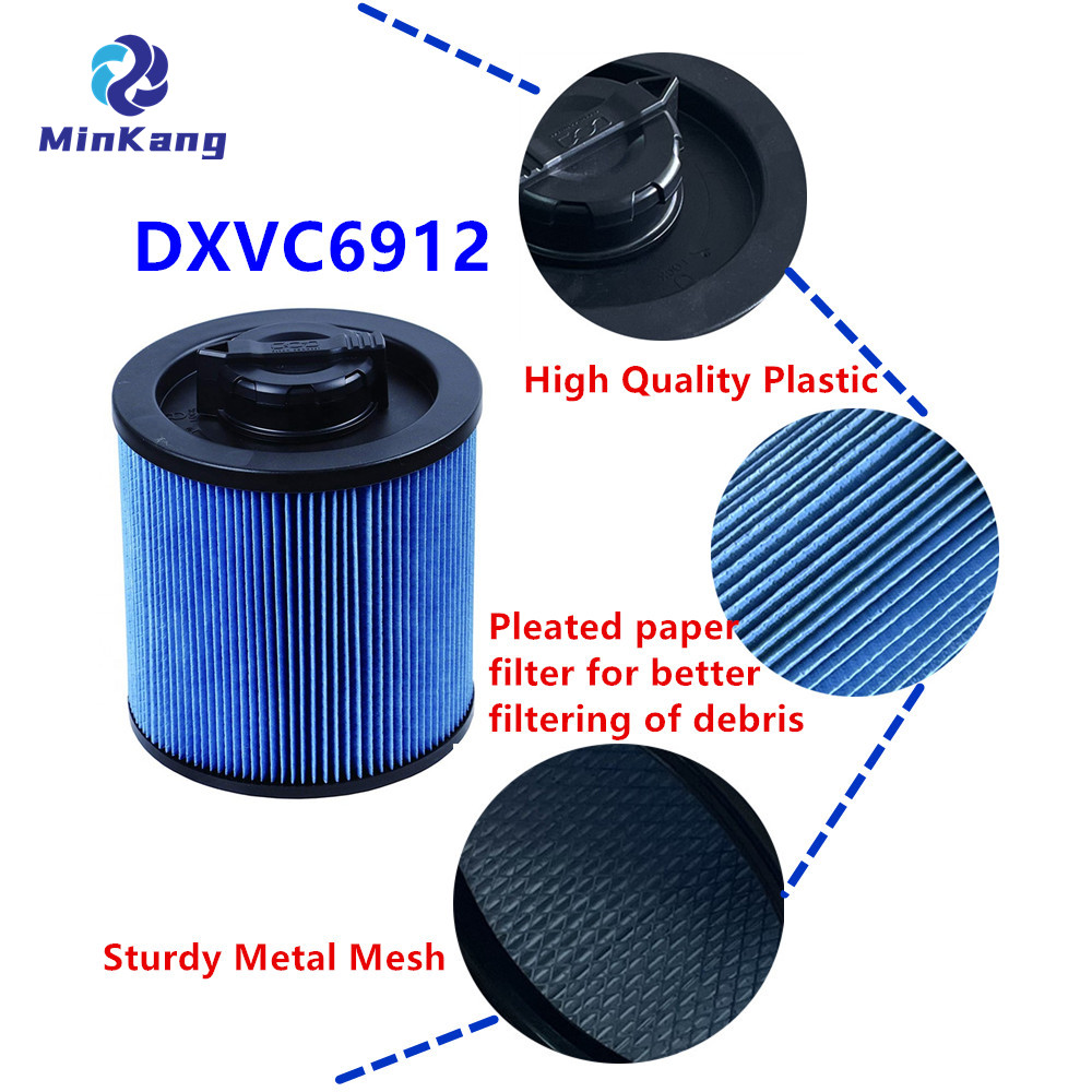 Blue DXVC6912 Fine dust Cartridge Filter fits for DeWalt Wet/Dry Vacuum Cleaner Accessories