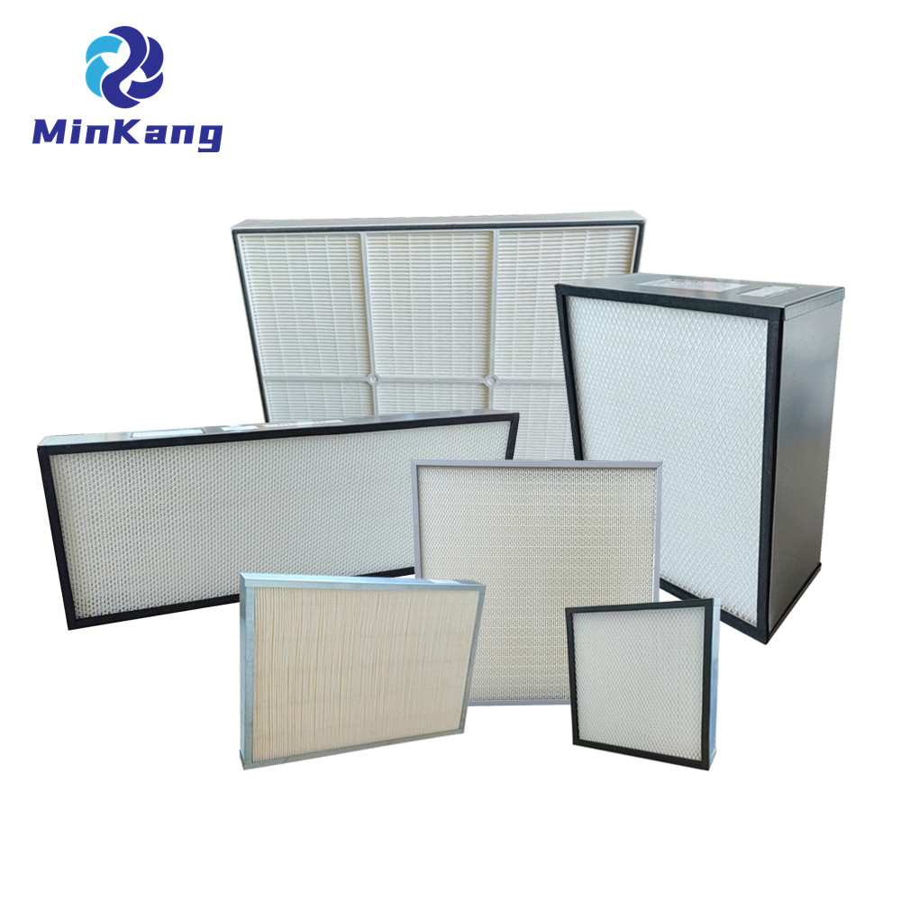 HVAC HEPA Filter Compatible with U13 U14 H15H13 H14 ULPA HEPA Box Filter HVAC Air Conditioning System