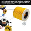 Yellow DXC01 Cartridge vacuum HEPA filter for Original KARCHER Wet/Dry Vacuum Cleaner WD