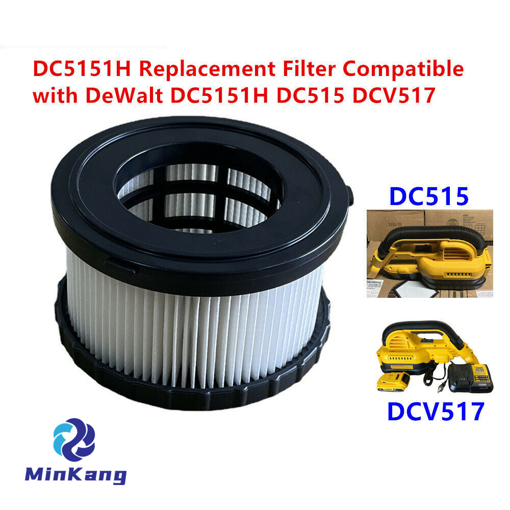 DC5151H Replacement Hepa Filter Dewalt DC515 & DC517 One-Half-Gallon Wet/Dry