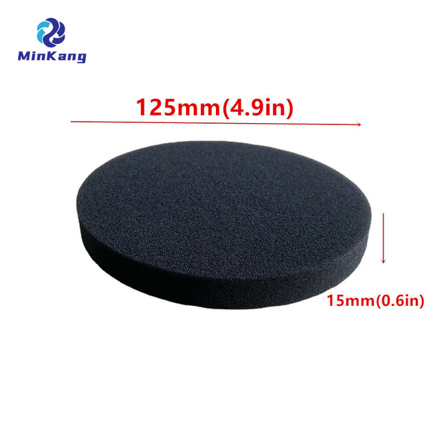 Black Sponges foam Filter for Karcher VC3 Vacuum Cleaner Of Sleigh Compact 700 W 0.6 Litres Silent 76 DB