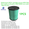 Green 38753 9-38753 Cartridge vacuum HEPA filter for CRAFTSMAN CMXZVBE38753 HEPA Media Wet/Dry Vac Filter 