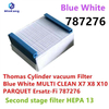 Blue / White 787276 vacuum HEPA 13 Filter for Thomas Cylinder vacuum