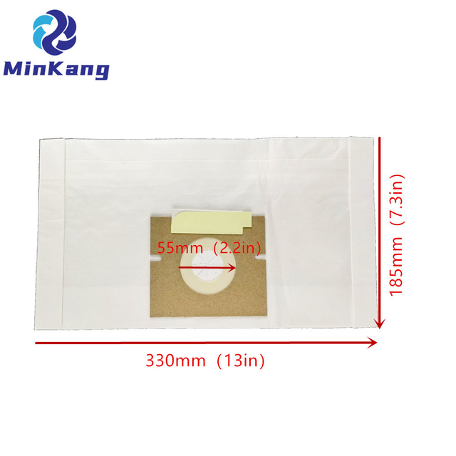 Vacuum paper bag filter for HOOVER Futura, Spectrum, WindTunnel Canister S3670, and Constellation Canisters