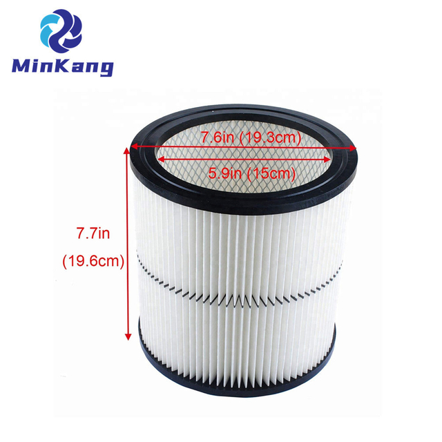 Replacement 9-17884 Vacuum Filter for 6 8 12 16 Gallon Craftsman 9-17920 9-17921 Vacuum Cleaner