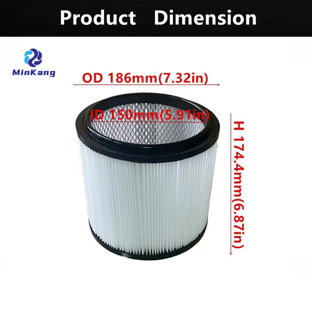  KFI1310 Cartridge vacuum HEPA filter for Karcher multi-purpose vacuum cleaner WD1/1s Classic