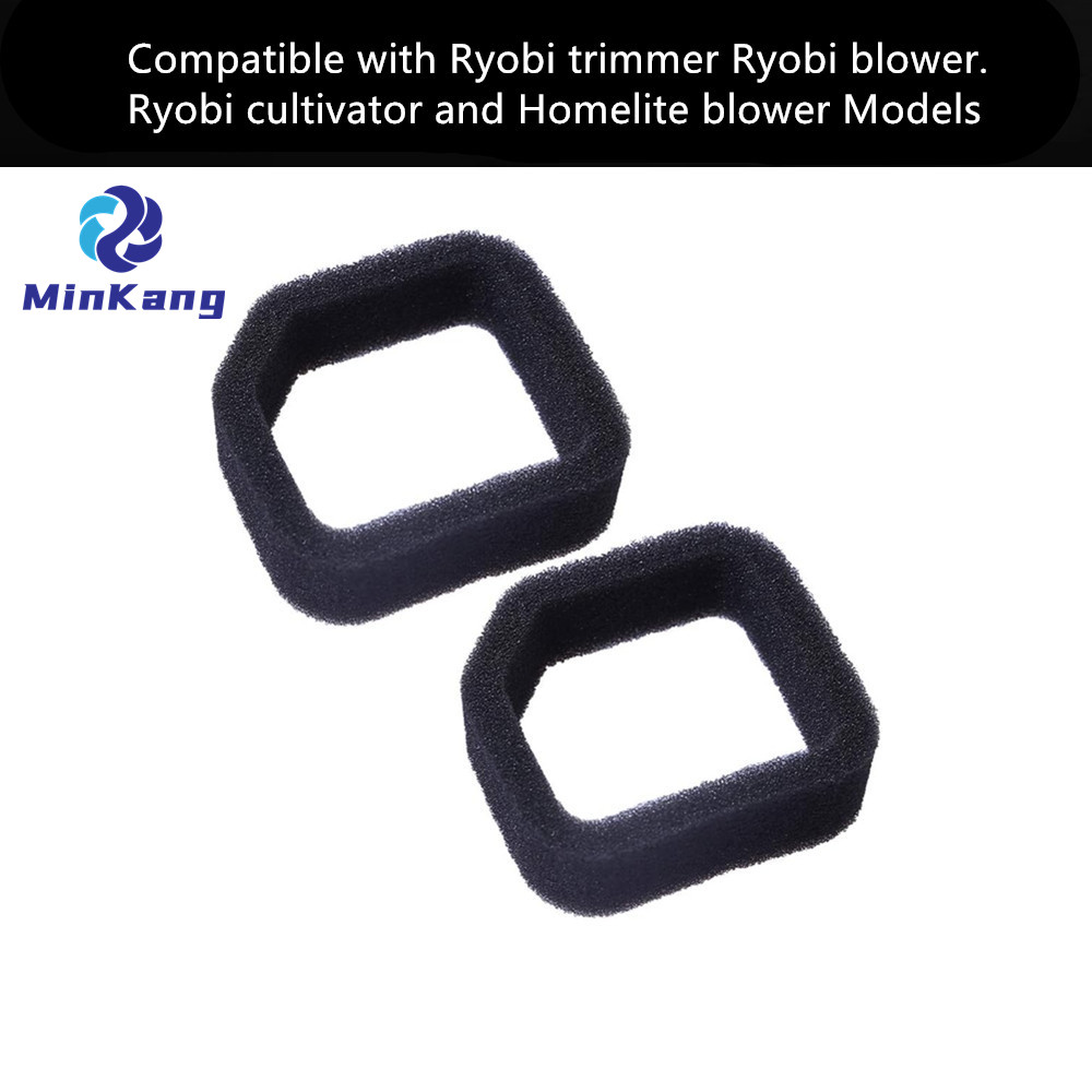 Black 560873001 foam Air Filter Replacement for Ryobi trimmer cultivator Homelite blower 