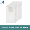 White IB600 Upright vacuum HEPA filter bags for Kenmore Intuition Upright vacuum 