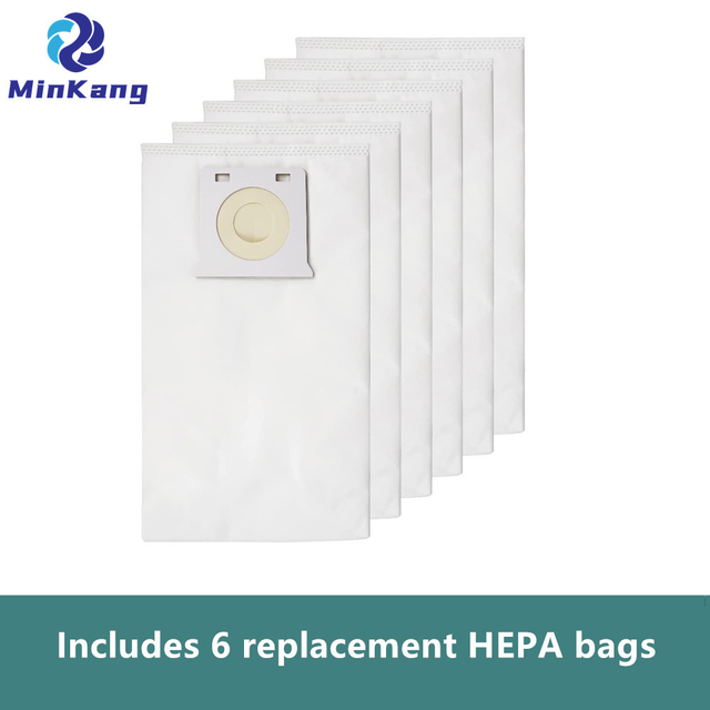 White IB600 Upright vacuum HEPA filter bags for Kenmore Intuition Upright vacuum 