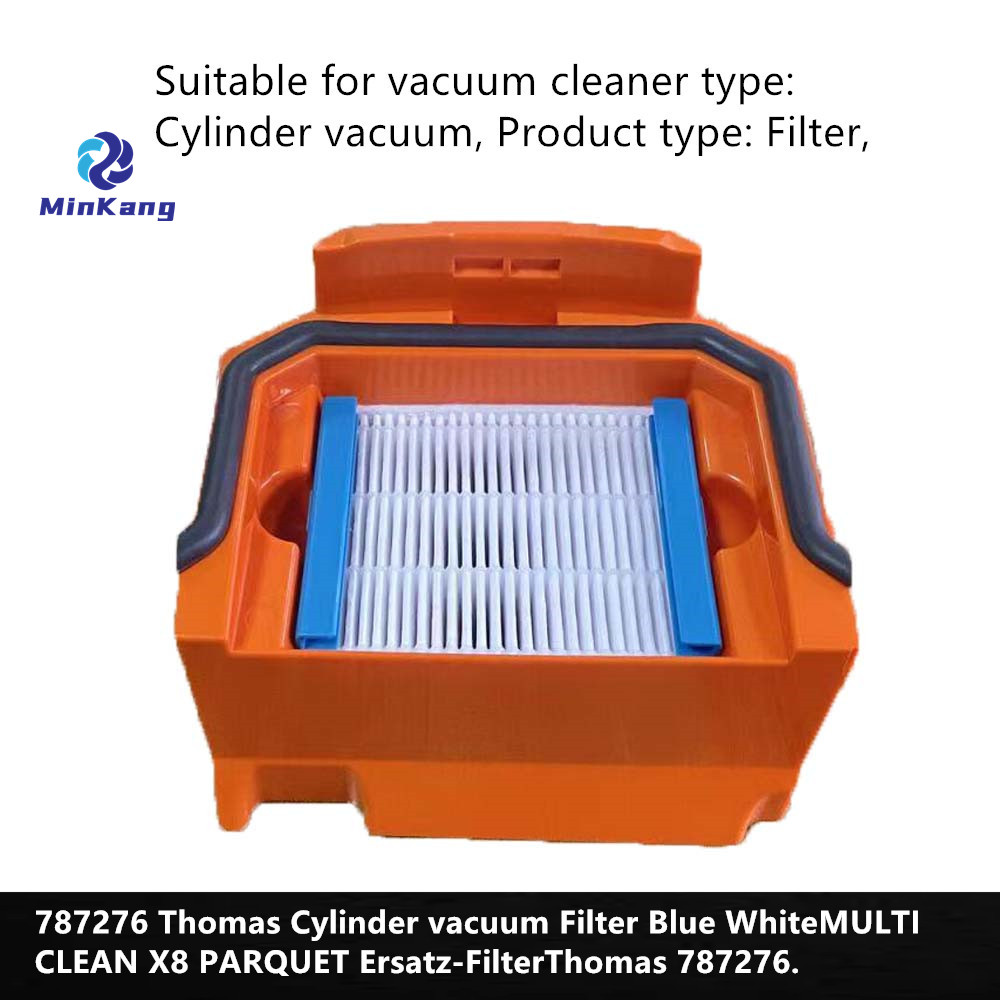 Blue / White 787276 vacuum HEPA 13 Filter for Thomas Cylinder vacuum