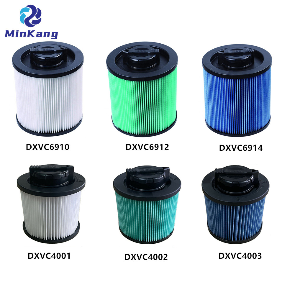 Blue DXVC4002 Fine dust Cartridge vacuum Filter Replacement for DeWalt 4 Gallon wet/dry Vacuum Cleaner Accessories