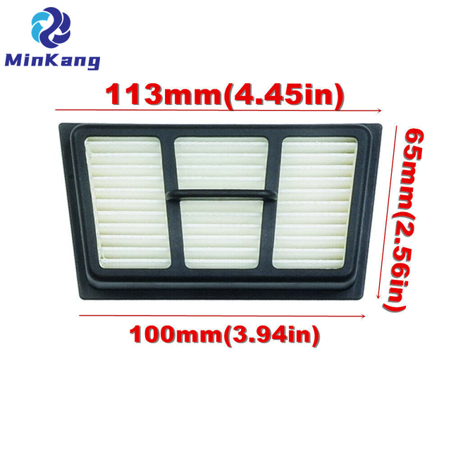 VFHF HEPA MATERIAL EXHAUST FILTER FOR Vacmaster MODEL VF408
