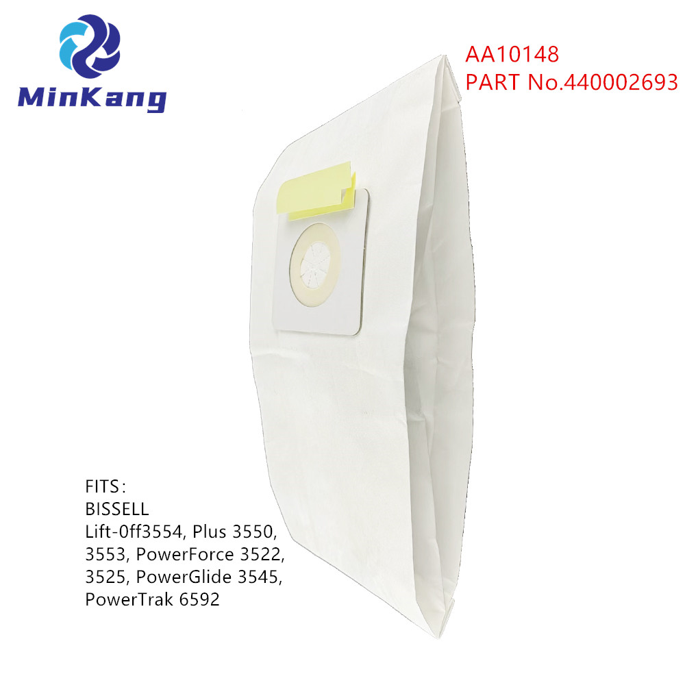 Paper dust bag filter for BISSELL Lift-0ff3554, Plus 3550, Vacuum Cleaner Parts PART No.440002693