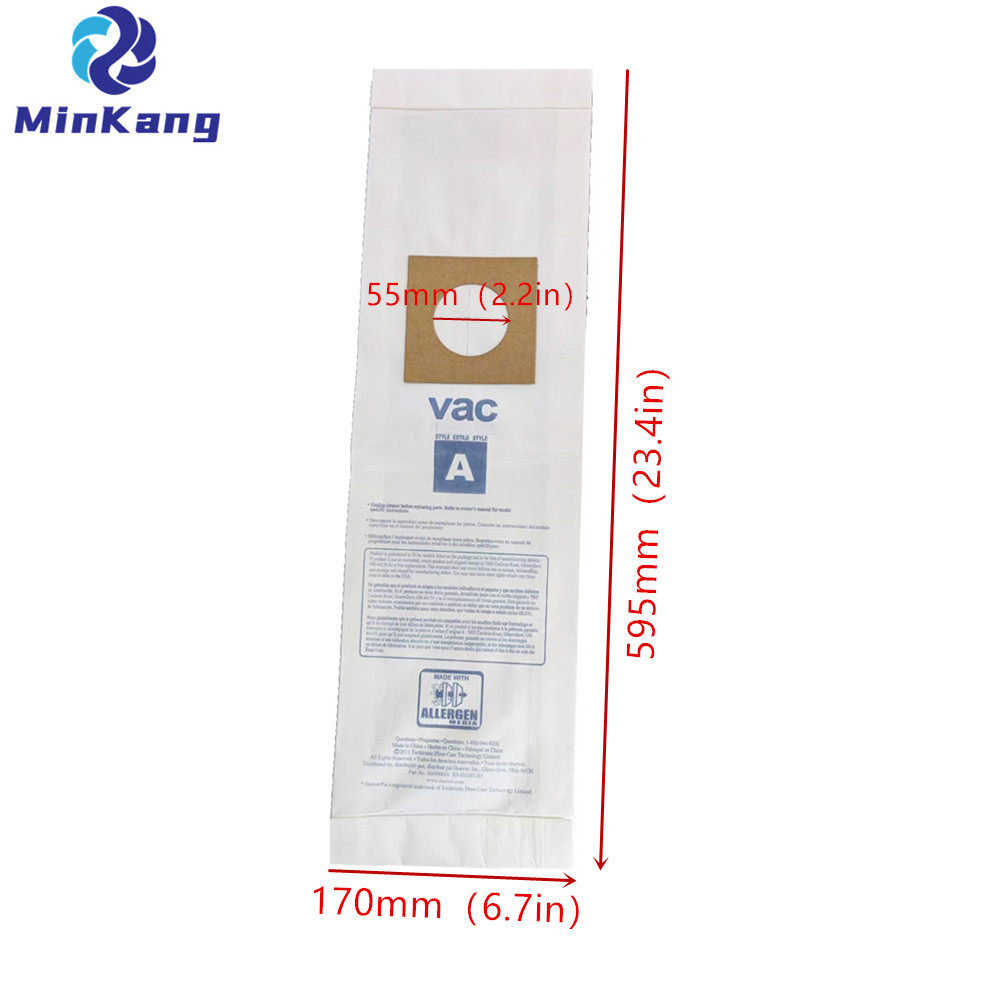 Dust paper bag filter for HOOVER Elite, Futurav., Soft & Light vacuum cleaner PART