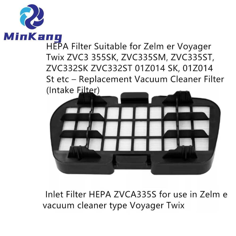 Replacement hepa pleated filtering Paper Compatible with Zelmer Voyager Twix vacuum spare part accessories