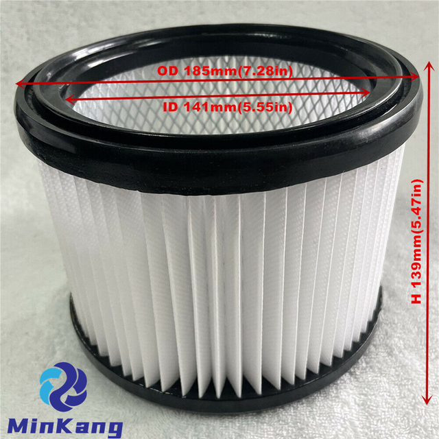 Cartridge vacuum HEPA Filter for Bosch GAS 12-25 PL 15PS professional vacuum cleaner parts