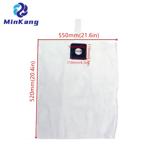 Wholesale High-Filtration Filter Bags Replacement for Pullman Ermator S50 201100029 Vacuum Cleaner Dust Bag 201100029