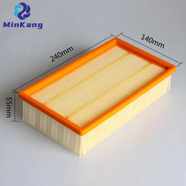  Orange rectangle HEPA Filter Replace Part for Karcher NT25/1 NT35/1 NT45/1 NT361 vacuum cleaner parts and accessory