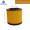 Cartridge vacuum Hepa filter Replacement For Thomas 787421 vacuum cleaner filter cleaning