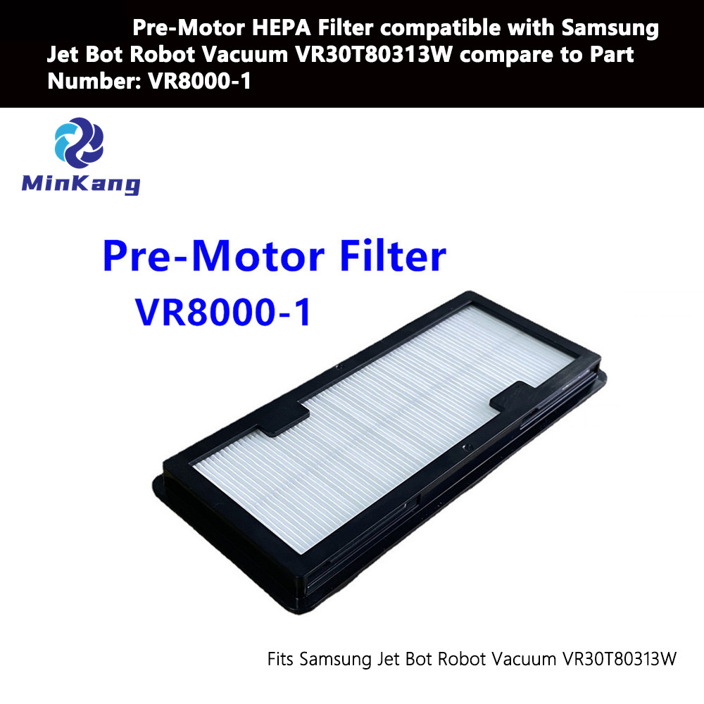 Pre-Motor HEPA Filter for Samsung Jet Bot Robot Vacuum VR30T80313W compare to Part Number: VR8000-1