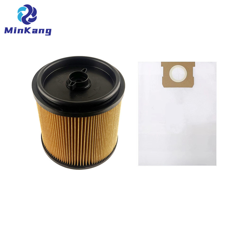 A32RF06 & A32FB01 Replacement Cartridge Vacuum HEPA filter Dust Collection filter Bag for RYOBI RY40WD01 40V 10 Gallon Wet/Dry Vacuum 