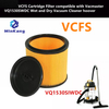 VCFS Cartridge Filter for Vacmaster VQ1530SWDC Wet and Dry Vacuum Cleaner hoover