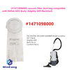 (#1471098000) vacuum filter dust bag for Nilfisk GD5 Back/ Adgility 6XP/BackVac6