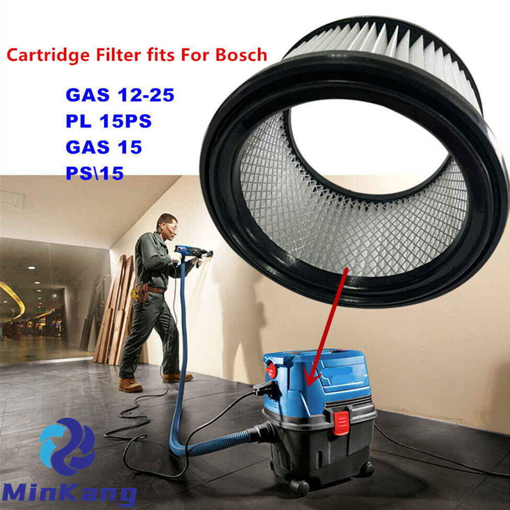 Cartridge vacuum HEPA Filter for Bosch GAS 12-25 PL 15PS professional vacuum cleaner parts