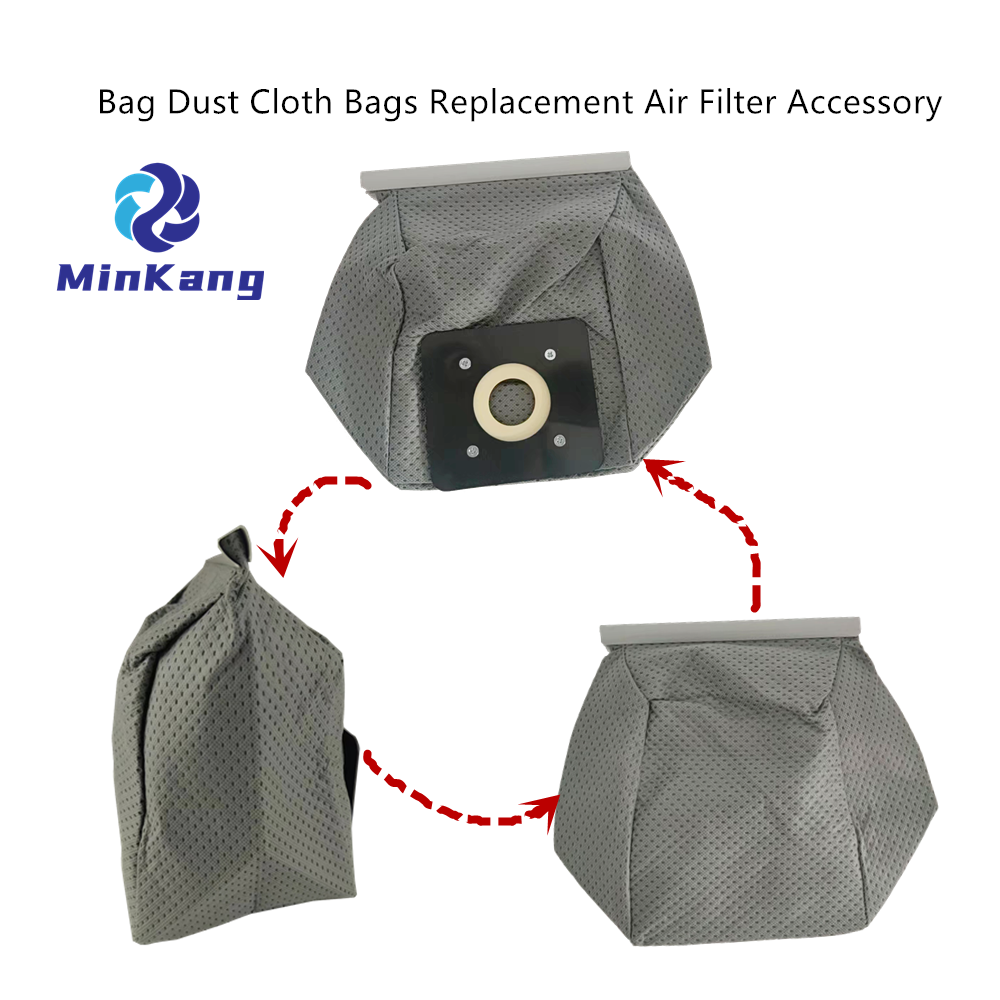 Durable reusable Cloth Dust Filter Bag for QW12t-608/12Z4/QW12T4,Household Vacuum Cleaner Accessories