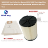 WS32090F Dust Collection Bag and WS21200F Cartridge filter replacement for WORKSHOP Wet/Dry Vacs