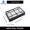 EF-9 53296 HEPA vacuum Filter for Kenmore 22614, 31140, BU1005, BU1017 Upright and Canister Vacuum Cleaner