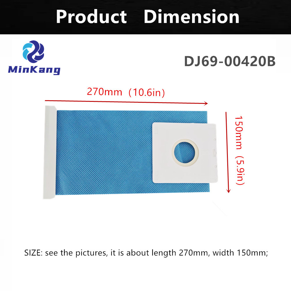 Vacuum cleaner long term Dust filter bag for Samsung Fabric BAG DJ69-00420B vacuum cleaner parts