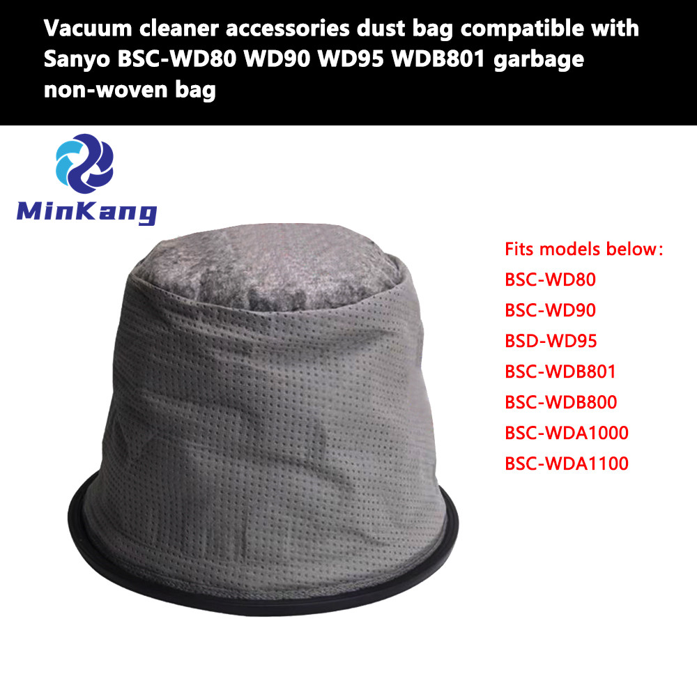 Garbage non-woven dust bag for Sanyo BSC-WD80 WD90 WD95 WDB801 Vacuum Cleaner