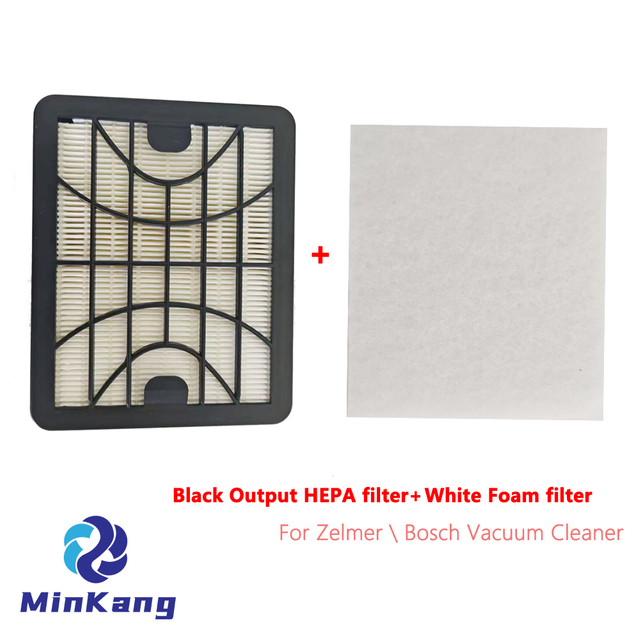 Output HEPA filter+Foam filter Kit for Zelmer \ Bosch Vacuum Cleaner 