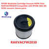 RAKVACFW2030 Washable Cartridge Vacuum HEPA Filter for RYOBI AEG 20L&30L vacuum cleaner parts