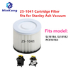 25-1041 Cartridge Filter fits Stanley SL18184, SL18182 Ash Vacuum