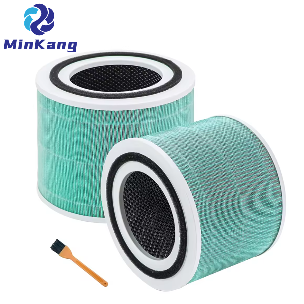 Superior Quality Green Cartridge Air Purifier Parts Activated Carbon Filter For LEVOIT CORE300 CORE-300-RF