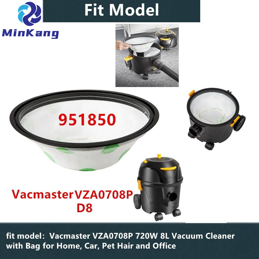 Vacuum HEPA 13 pre-filter dust filter bag for Vacmaster D8 VZA0708P 720W 8L vacuum cleaner parts
