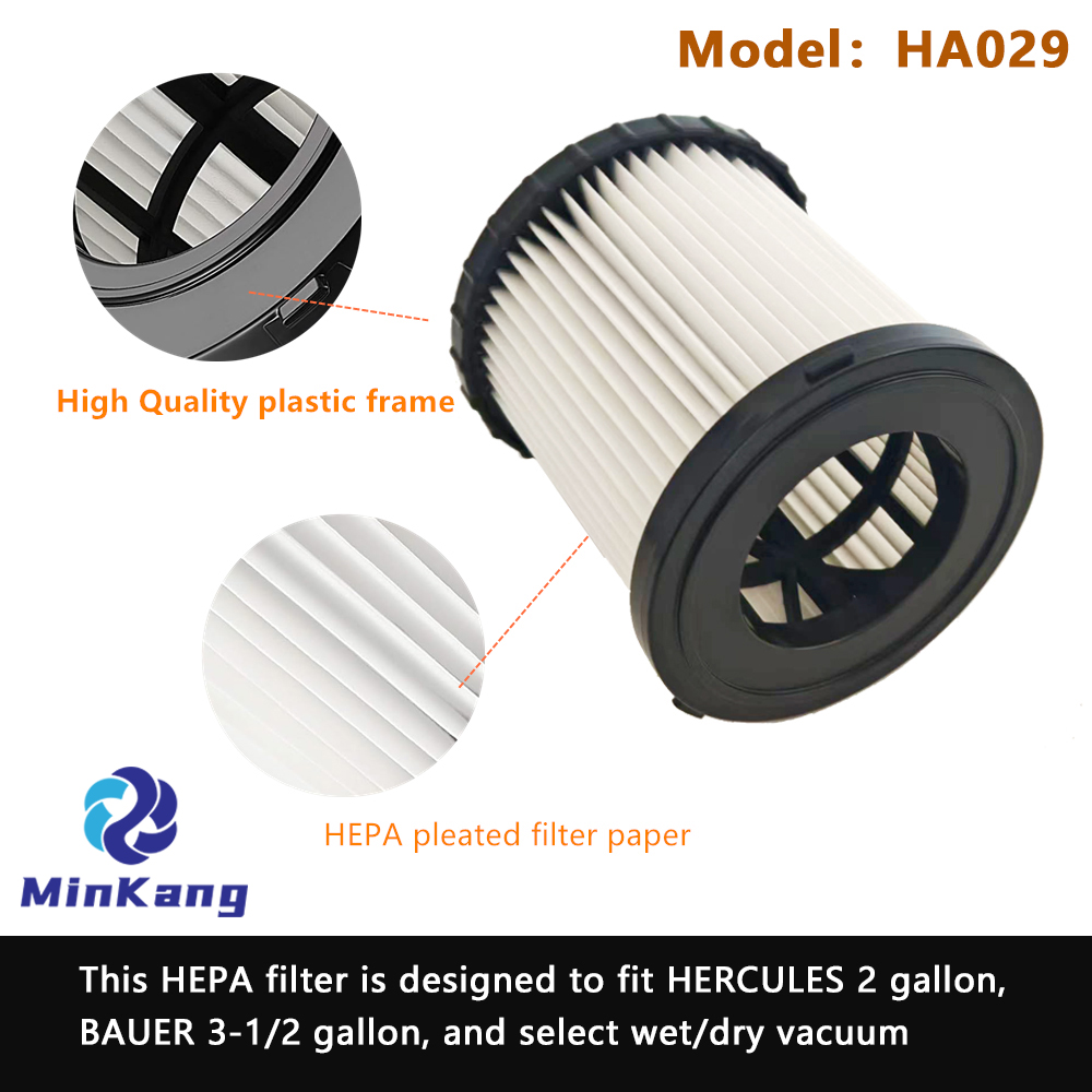 HA029 Replacement Cartridge vacuum HEPA Filter 